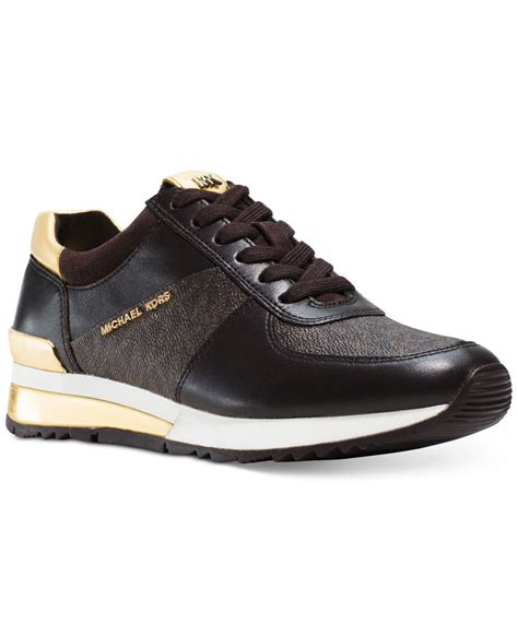 michael michael kors allie trainer|michael kors allie trainers.